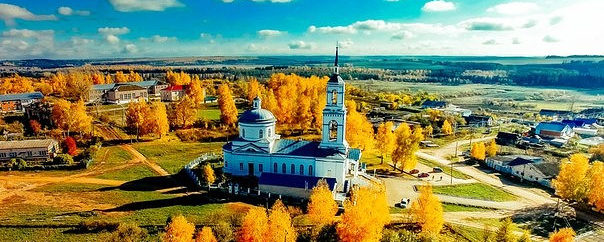 Храм Казанской иконы Божией Матери село Можга